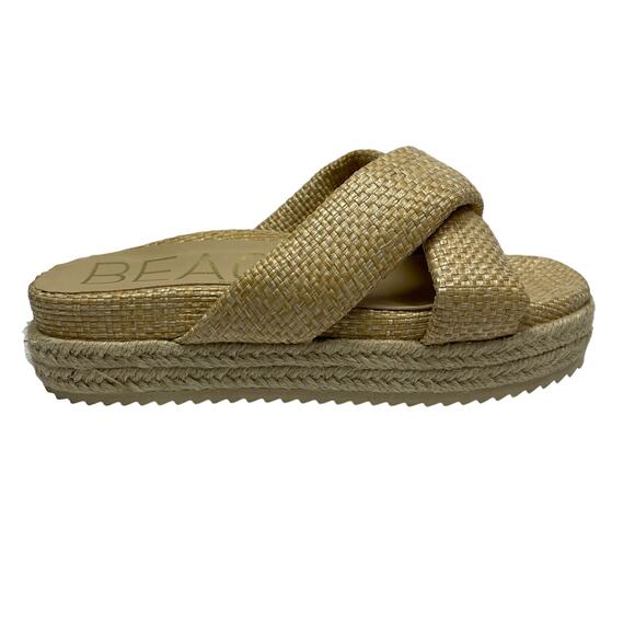 NWT - Beach by Matisse Hali Woven Sandals - Picture 1 of 7